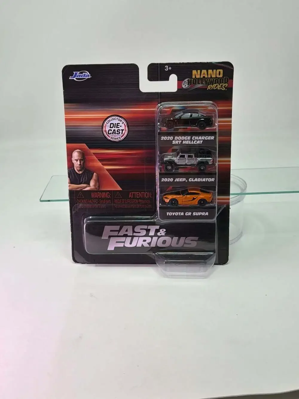 Jada Toys Nano Hollywood Rides Fast & Furious Die Cast Car Set NV-11